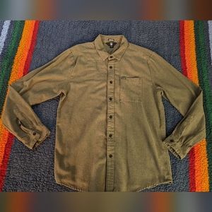 Volcom button down shirt - large